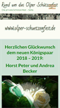 Mobile Screenshot of olper-schuetzenfest.de